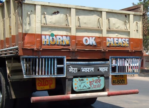 India’s Business Opportunity in a Phrase: “Horn OK Please”