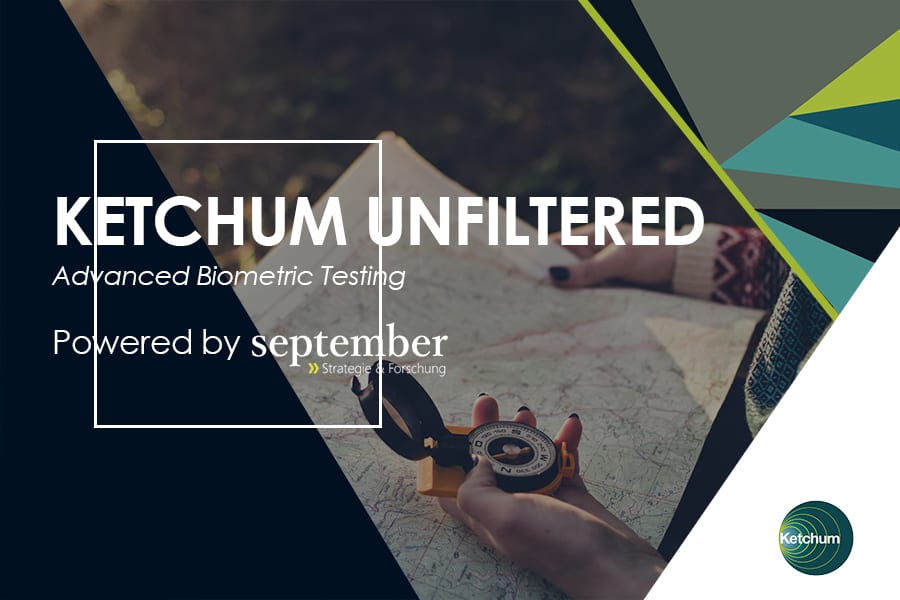 Ketchum Launches Ketchum Unfiltered, Advanced Biometric Testing Powered by september