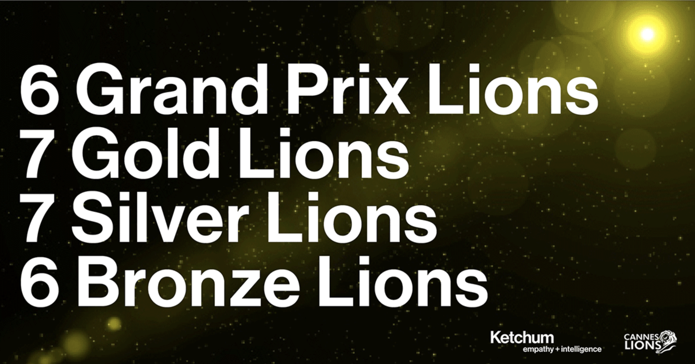 Ketchum and its Clients Win 26 Lions at 2020/2021 Cannes Lions International Festival of Creativity