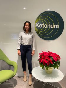 Lacey Teal at Ketchum's Washington DC office