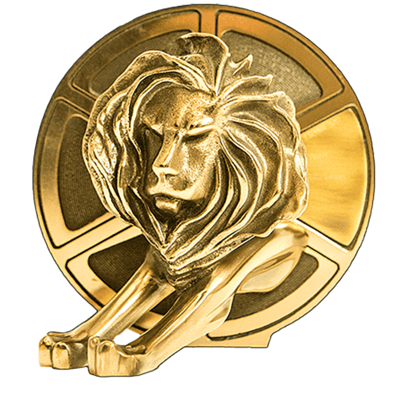 Gold Cannes Lion Award